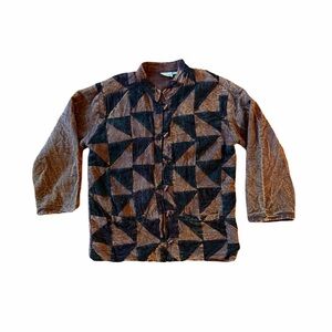 Vintage Raaga Cotton Patchwork Jacket - O/S
